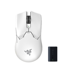 Razer Viper V2 Pro - White + HyperPolling Wireless Dongle Bundle