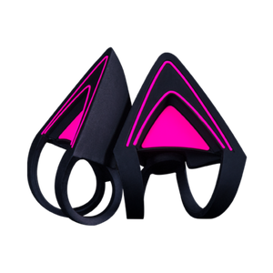 Kitty Ears for Razer Kraken - Violet néon