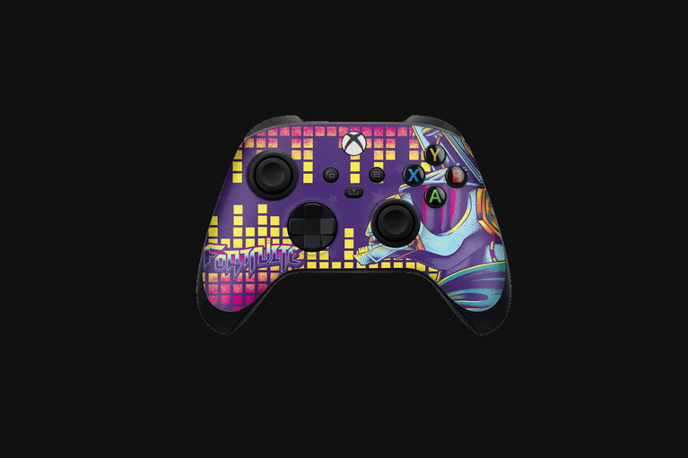 Razer Skins - Xbox Series X - Fortnite - Stipple City 1 - Complete -view 1