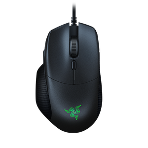 Ergonomic Gaming Mouse with Multi-function Paddle