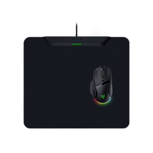 Razer Basilisk V4 Pro - Black + HyperFlux V2 Wireless Charging System - Cloth Edition
