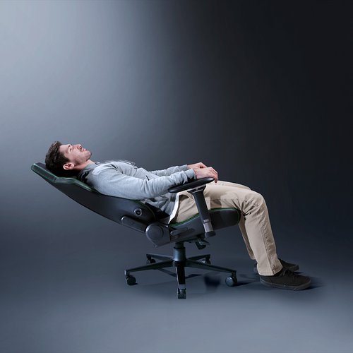 Buy Razer Iskur V2 - Black / Green | Gaming Chairs | Razer.com