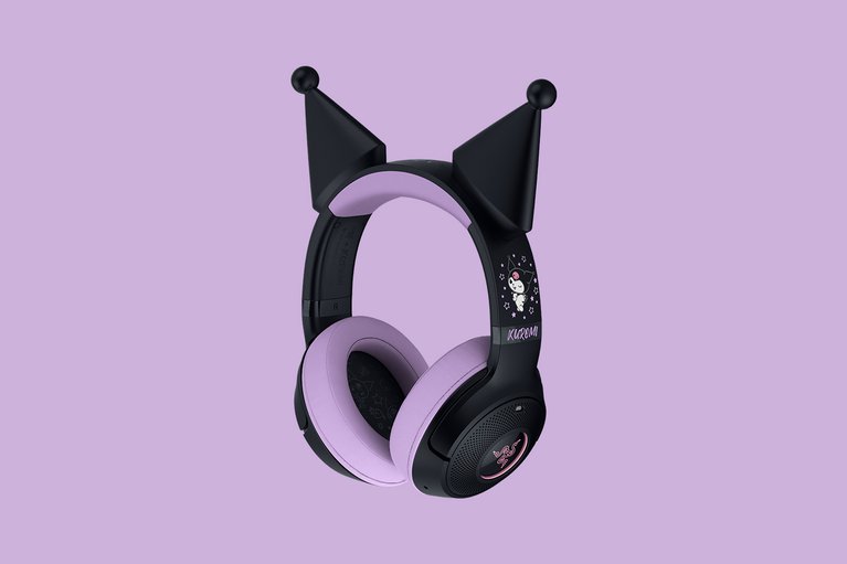 Razer Kraken Kitty V2 BT - Kuromi Edition -view 1