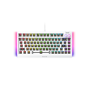 Razer BlackWidow V4 75% Barebones - US - Blanche
