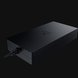 Razer Power Adapter 180W - Black Background with Light (Angled View)