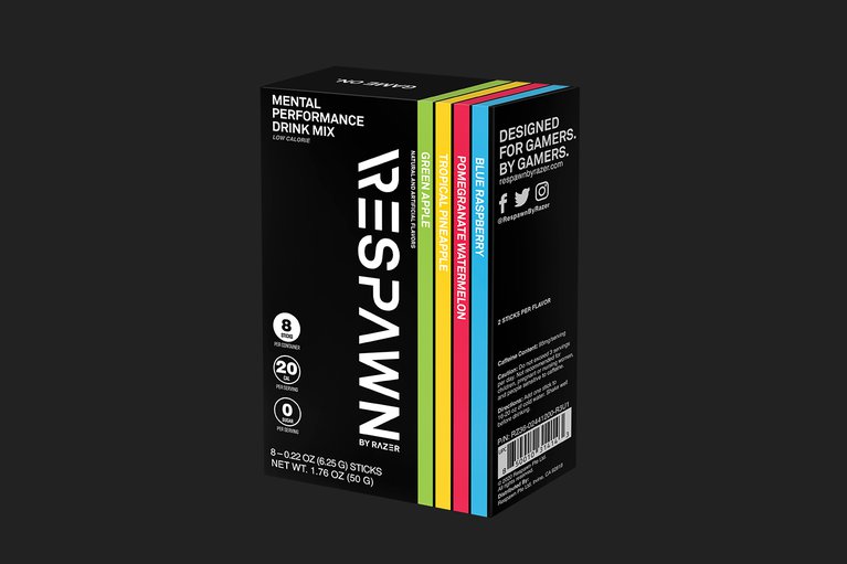 RESPAWN Mental Performance Drink - Starter Variety Pack - Front View