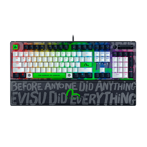 Razer | EVISU BlackWidow V3 - 그린 스위치 - US