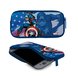 Nintendo Switch Neophrene Case - Marvel Captain America (Opportunity) Lay Down with Switch - White Background (Front View)