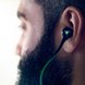 Razer Hammerhead BT Male Model In-Ear Closeup