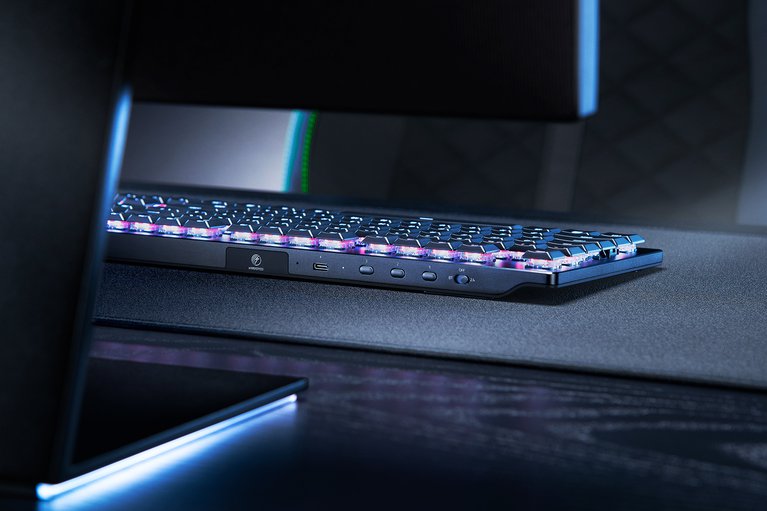 Razer DeathStalker V2 Pro Tenkeyless - Switches ópticos lineales - ES - Negro -view 6