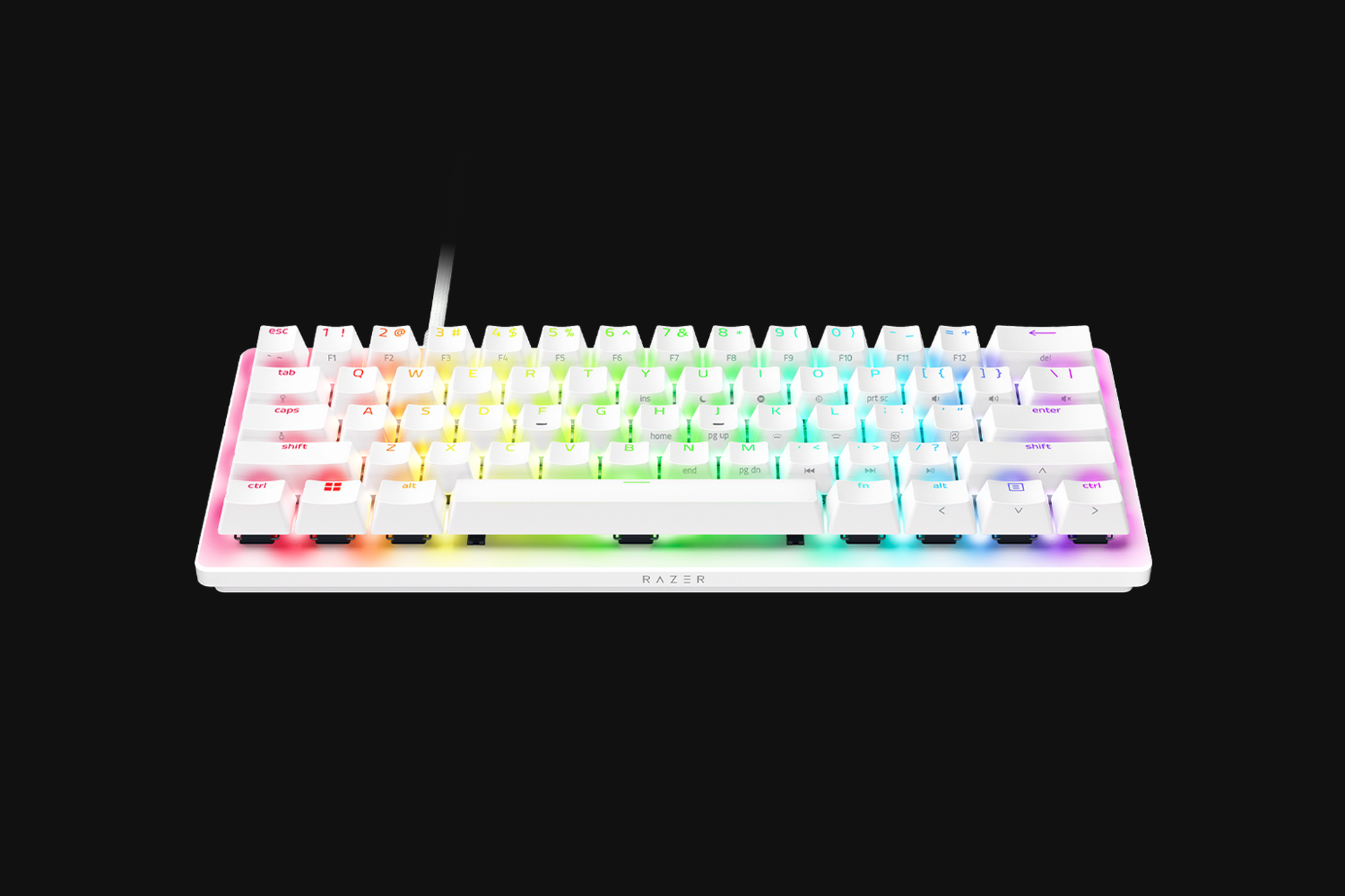 Razer Huntsman V3 Pro Mini - US - 白 | Keyboards