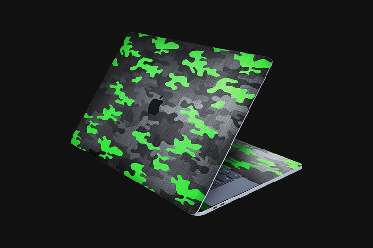 Razer Skin - MacBook Pro 16 - Large Camo (Green) - Full -view 1