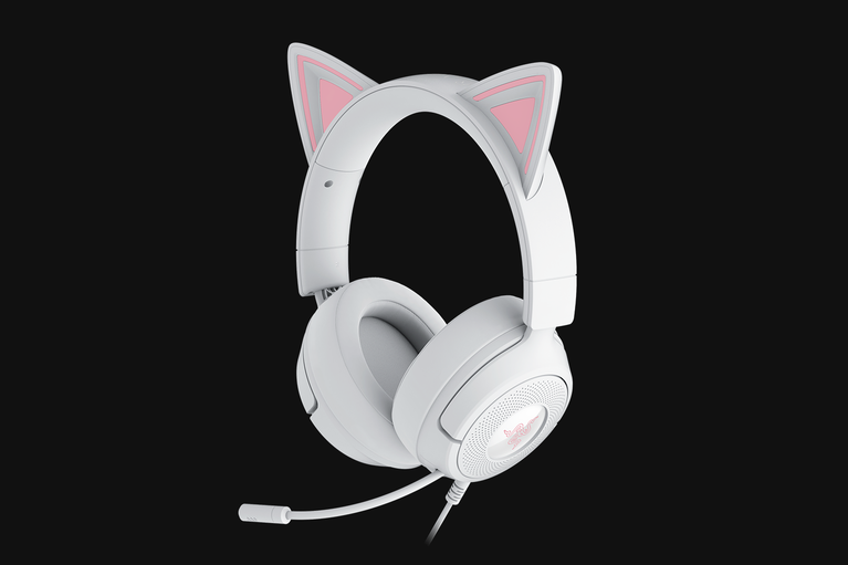 Razer Kraken Kitty V3 X - White -view 1