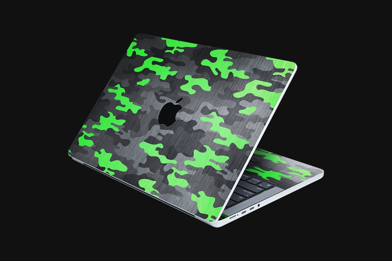 Razer Skin - MacBook Pro 14 - Large Camo (Green) - Full -view 1