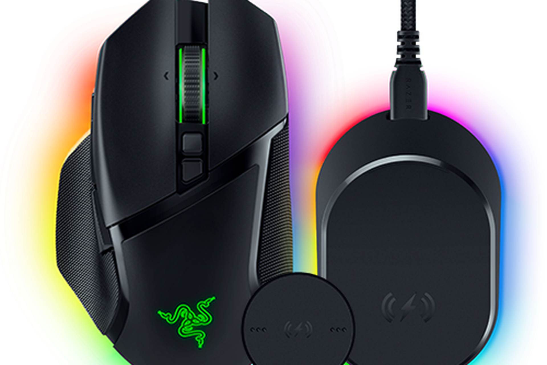 Buy Razer Basilisk V3 Pro + Mouse Dock Pro Bundle | Hard Bundles  