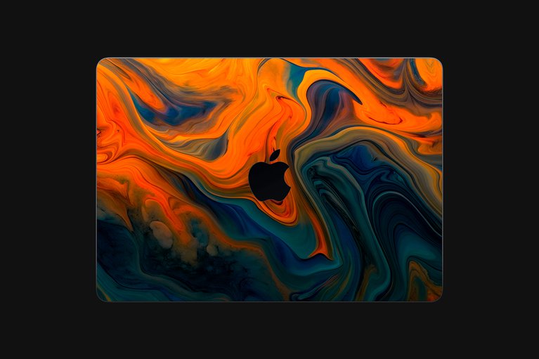 Razer Skins - MacBook Air 13 - Sludge - Full -view 1