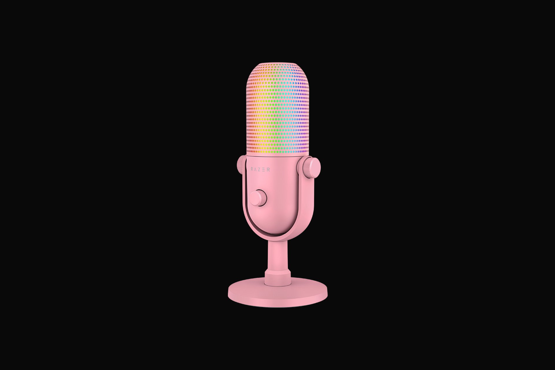 美品 Razer レーザー Seiren V3 Chroma マイク（Razer Seiren X 