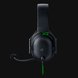 Razer Blackshark V2 X (Black) - Black Background with Light (Side View)