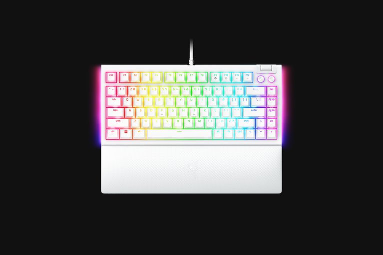 Razer BlackWidow V4 75% - US - White -view 1