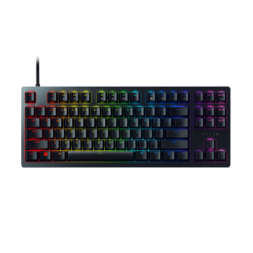 Image of Razer Huntsman Tournament Edition Opto-Mechanical Gaming Keyboard - TKL Tenkeyless - Linear Optical Switch - Doubleshot PBT Keycaps - US Layout