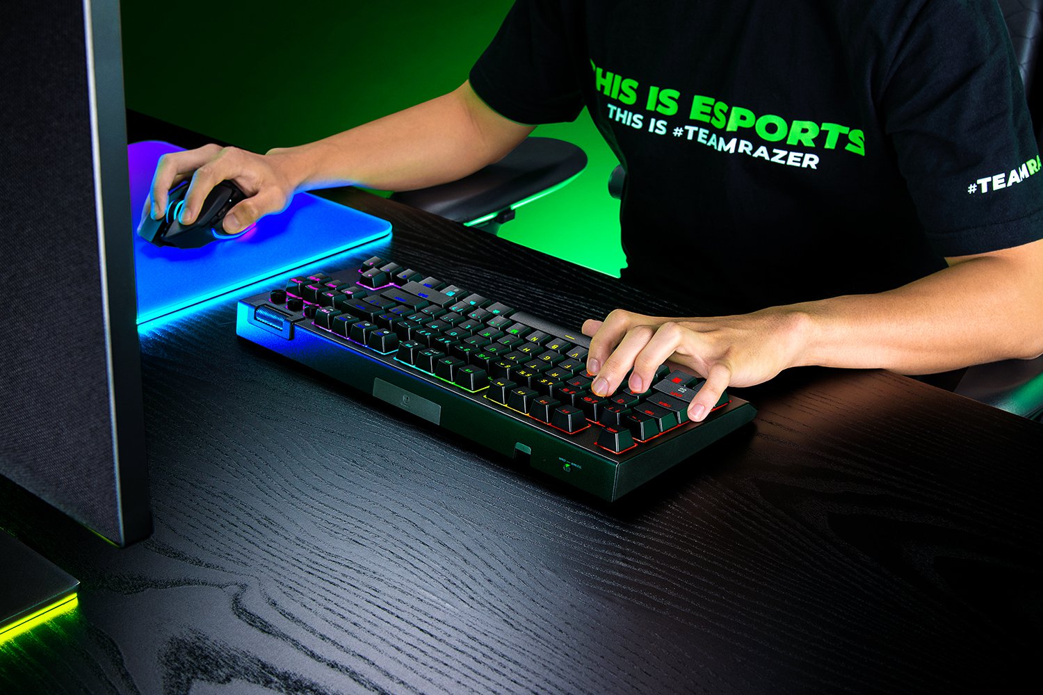 Razer BlackWidow V4 Tenkeyless HyperSpeed - Orange Switch - US