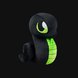 Razer Sneki Snek Plushie - Black Background with Light (Angled View)