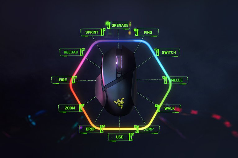 Razer Basilisk V3 Pro - Black -view 6