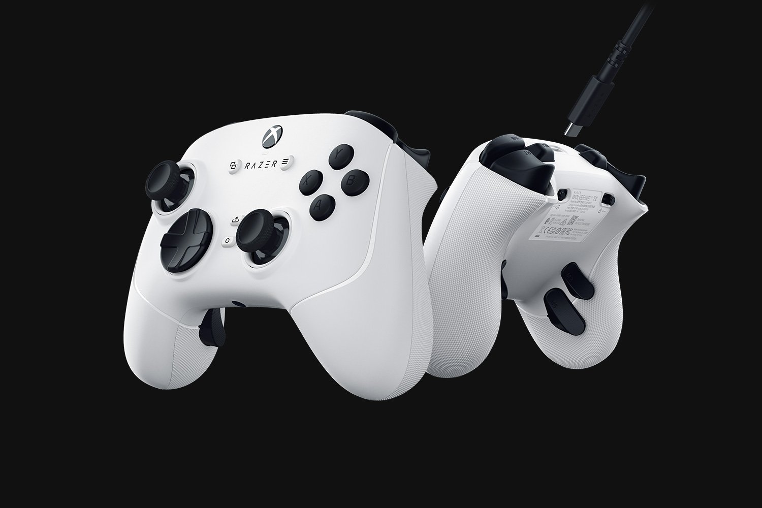 Razer Wolverine V3 Tournament Edition - White