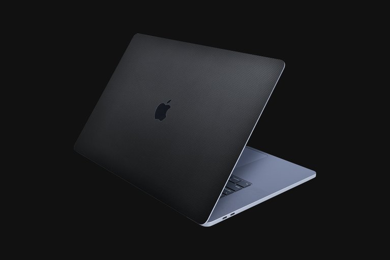 Razer Skin - MacBook Pro 16 - 3D Honeycomb (Black) - Top -view 1
