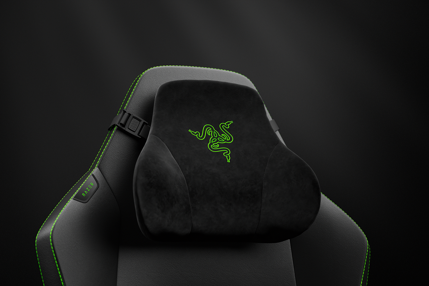 Razer Iskur V2 NewGen - Black / Green