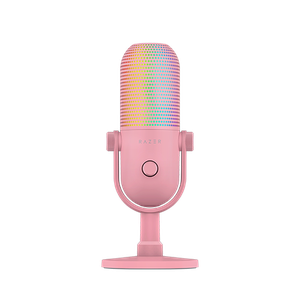 Microfono RGB USB con funzione tap-to-mute