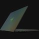 Razer Blade 14 (Angled View) Skin - Satin Flip (Grey) Full