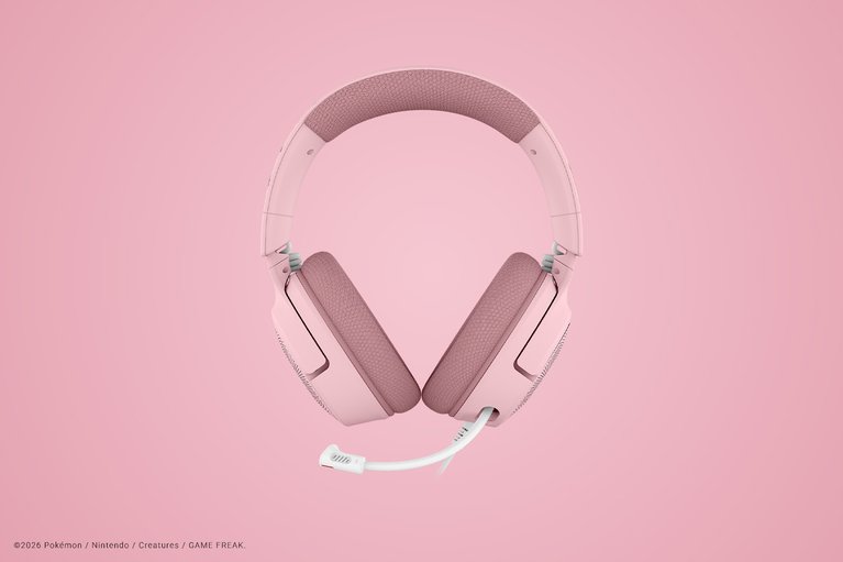 Razer Kraken V4 X - Pikachu & Eevee Edition -view 1
