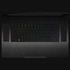 Razer Blade 17 (Top-Down View) Skin - Brushed Metal (Black) Full