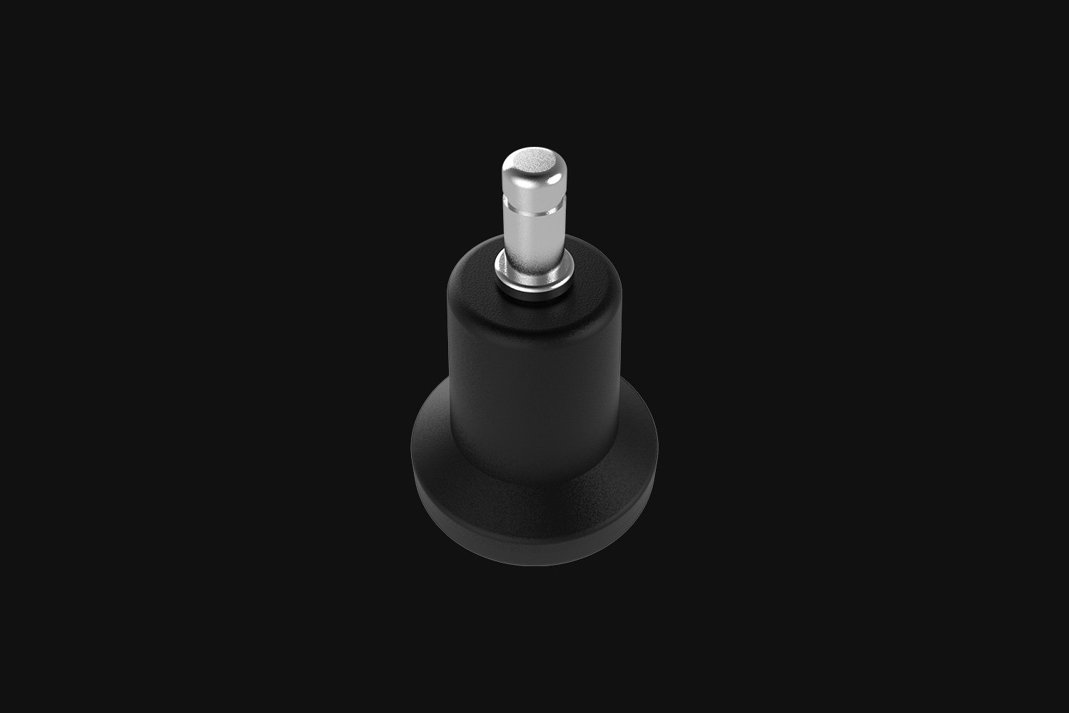 Razer Universal Chair Castor Studs (Top-Angled View)