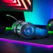 Razer Kraken V3 X Lay Down on Razer Workstation (Cool RGB Theme) Bright