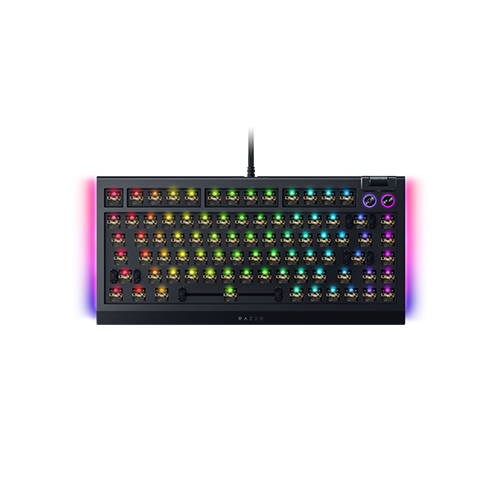 Razer BlackWidow V4 75% Barebones - US - Schwarz