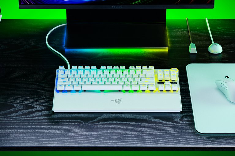 Razer Huntsman V3 Pro Tenkeyless 8KHz - JP - 白 - 1 を表示