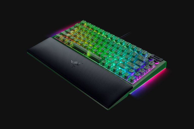 Razer BlackWidow V4 75% - US - Phantom Green Edition - 1 보기