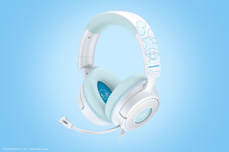 Razer Kraken V4 X - Cinnamoroll Edition -view 1