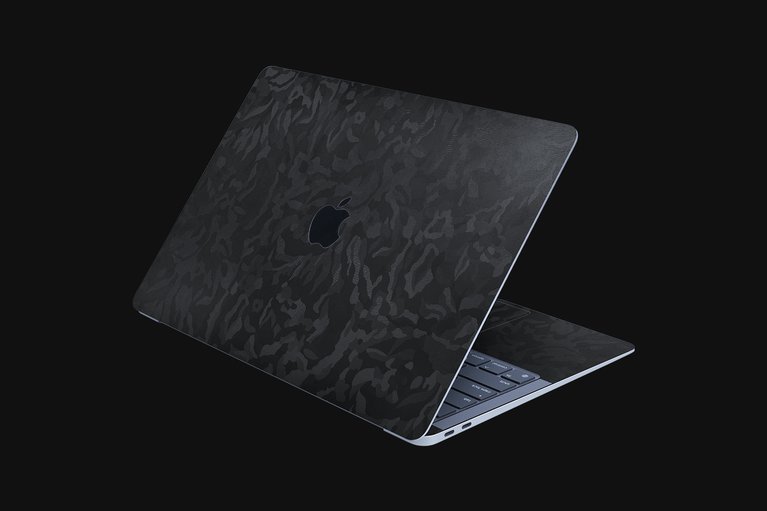 Razer Skins - MacBook Air 13 - Black Camo - Full -view 1