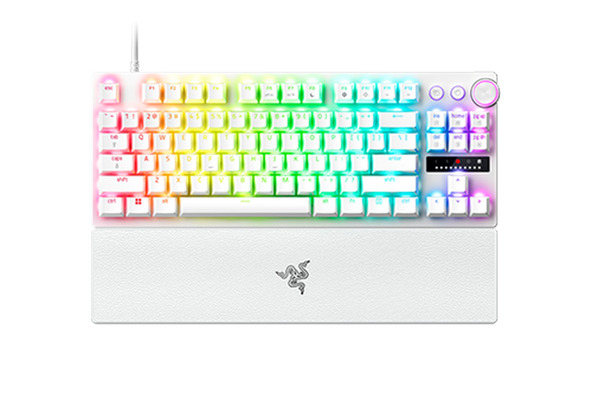 Razer Huntsman V3 Pro Tenkeyless - US - 白 | Keyboards