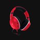 Razer Kaira X for Xbox (Pulse Red) - Black Background with Light (Back Lower-Angled View)