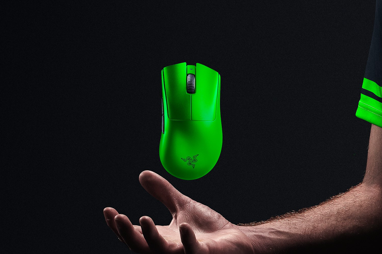 Razer DeathAdder V4 Pro - Esports Green Edition