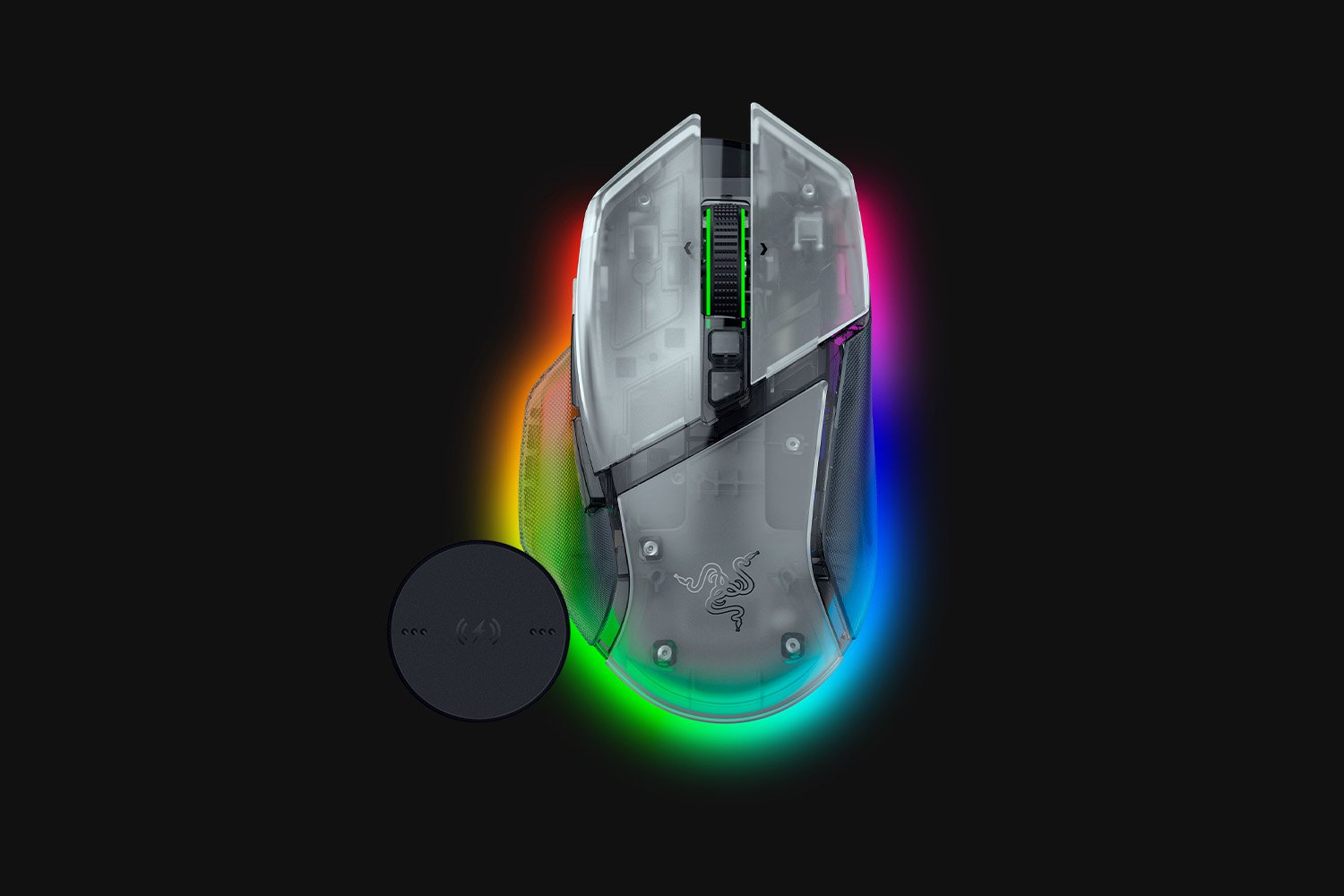 Razer Basilisk V3 Pro 35K + Wireless Charging Puck Bundle