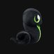 Razer Sneki Snek Plushie - Black Background with Light (Side View)