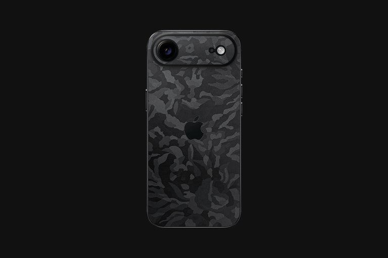 Razer Skins - iPhone 17 Air - Black Camo -view 1