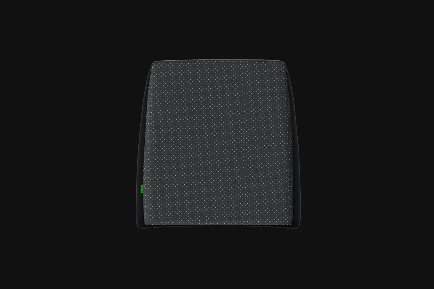 Razer Lumback Cusion - Black Background with Light (Back View)