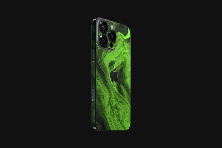 Razer Skins - iPhone 16 Pro Max - Acid Sludge - Full -view 1